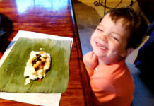 Vegan Tamales – Even a 3 year old can make them 3yr old making tamales